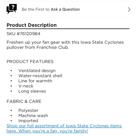 Men’s pullover - Picture 6 of 7